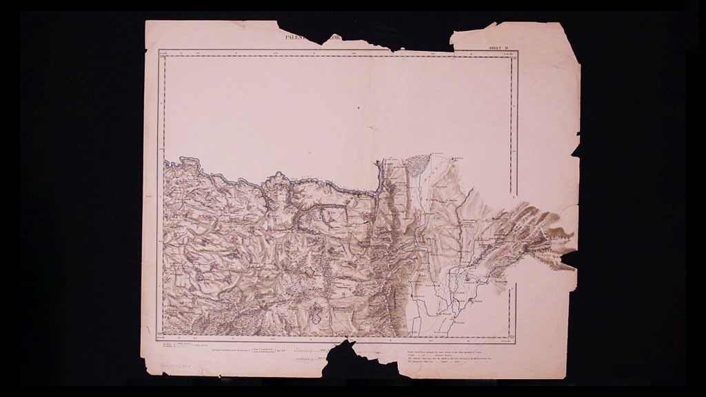 Palestine Exploration Fund Map - Sheet II