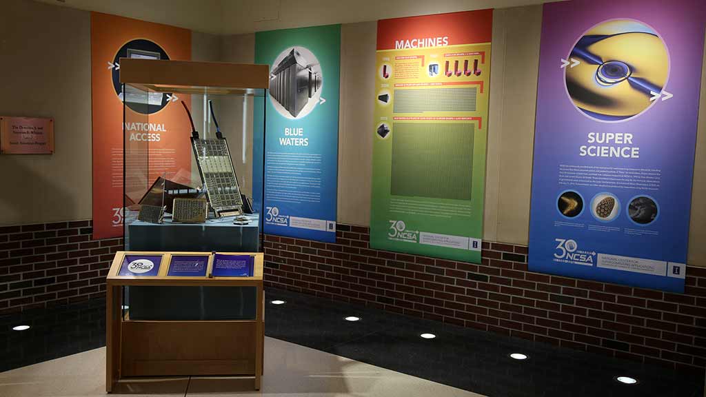 Exhibit Photo: NCSA 30 Years 1986–2016