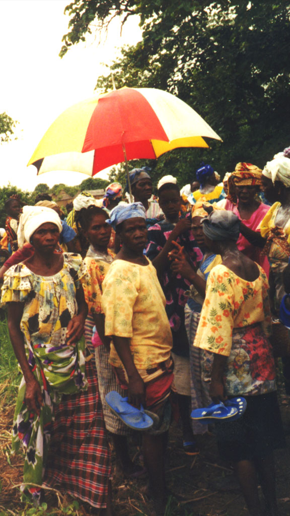 a group of women